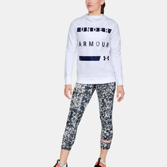 Under Armour UA Storm Women's White Fleece Hoodie - Picture 2 of 2